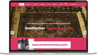 Carpet Repair Company Website