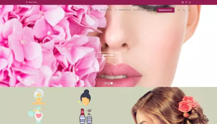 Salon Booking App development for a cosmetics studio in Austria